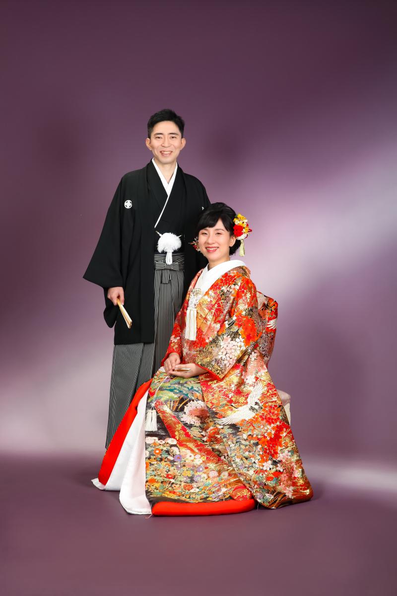 【和装 サファイア】透明感のある20ページのアルバムとロケーション撮影付プラン