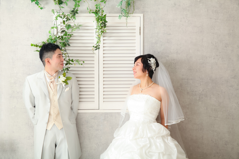 【和装&洋装 アクアマリン】8ページのアルバム&全撮影データ付プラン!