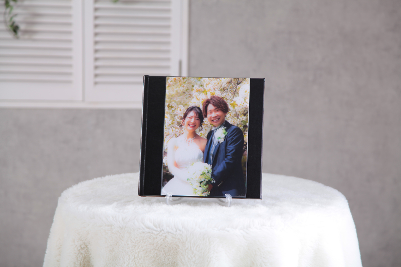 【和装 ダイヤ】高級レザーボックス付30ページのアルバムとロケーション撮影が含まれたプラン