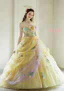 F143　桂イエロ―チュールオリジナルモチーフ