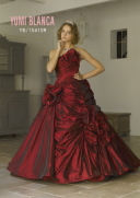 F9639 桂レッドラグジュアリードレープ