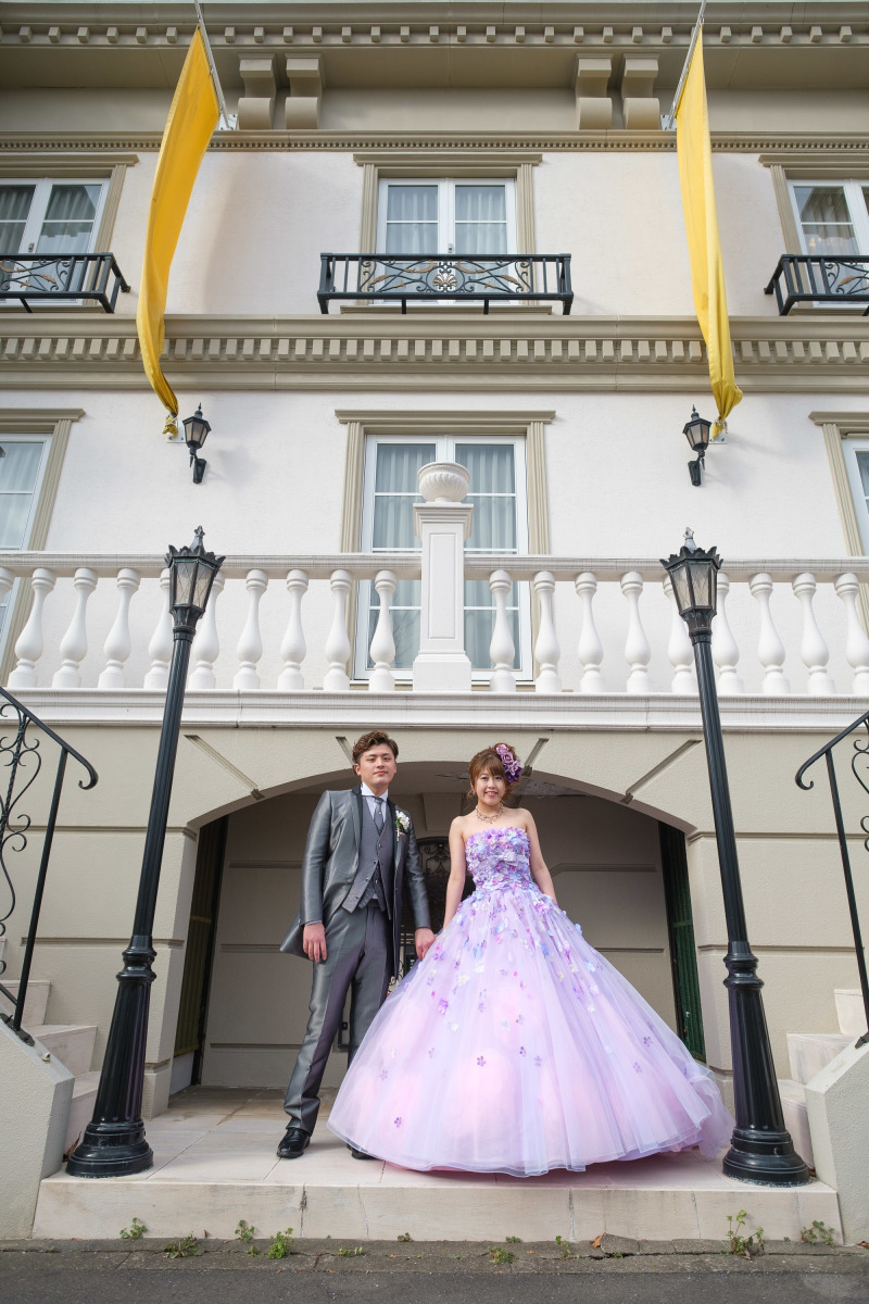 カラードレスにもこだわりを