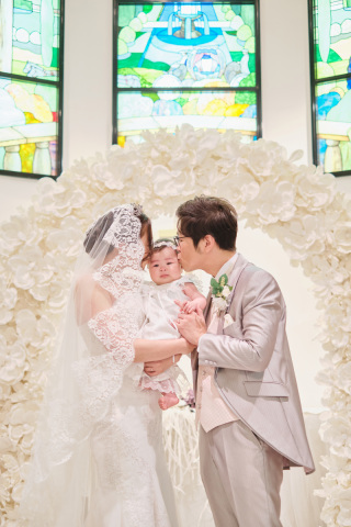 ご家族でフォトウエディング♡