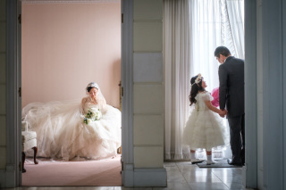 ご家族でのフォトウエディング♪