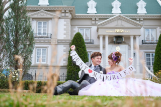 憧れのブランドドレスでフォトウェディング★