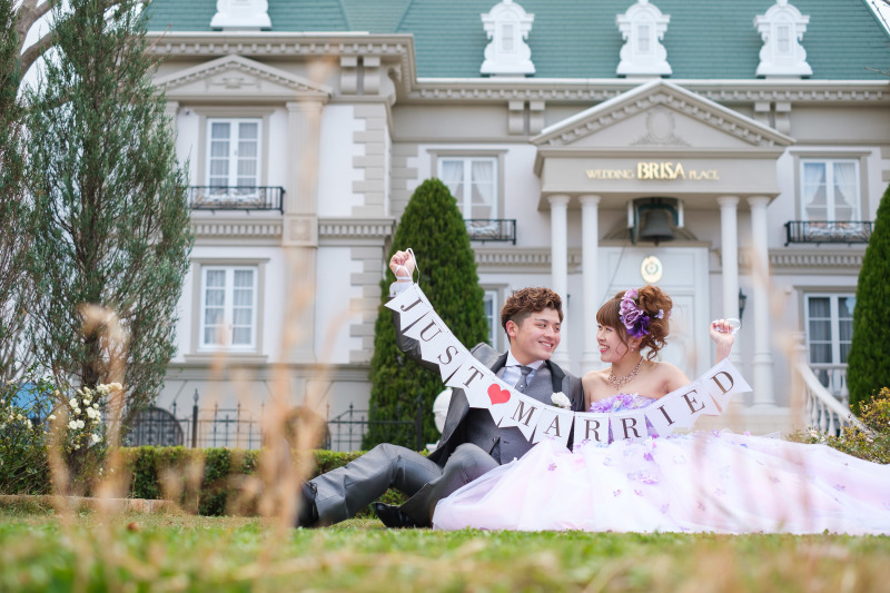 憧れのブランドドレスでフォトウェディング★