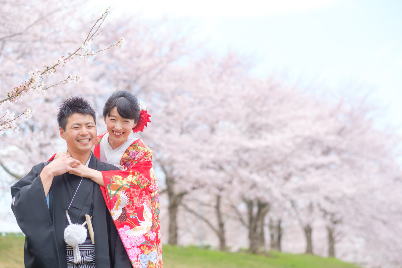 桜も笑顔も満開♪