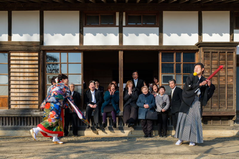 見事に命中!