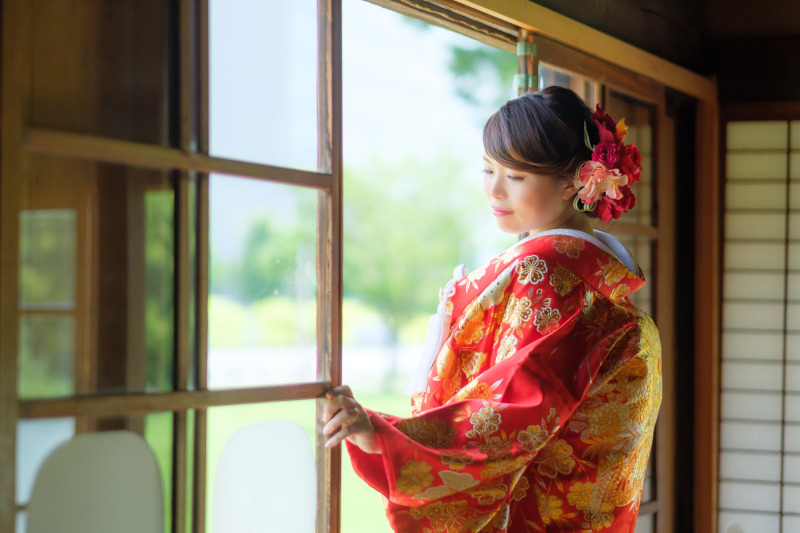 花嫁衣装にはこだわって