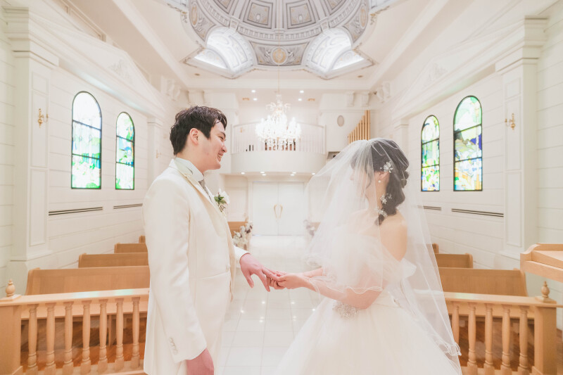 挙式の雰囲気もお写真に