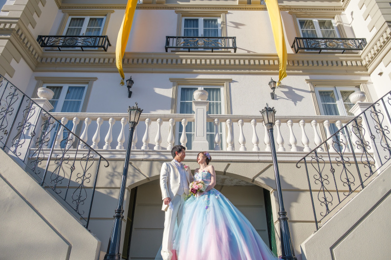 カラードレスへチェンジ