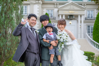 みんなで一緒にFamily Photo