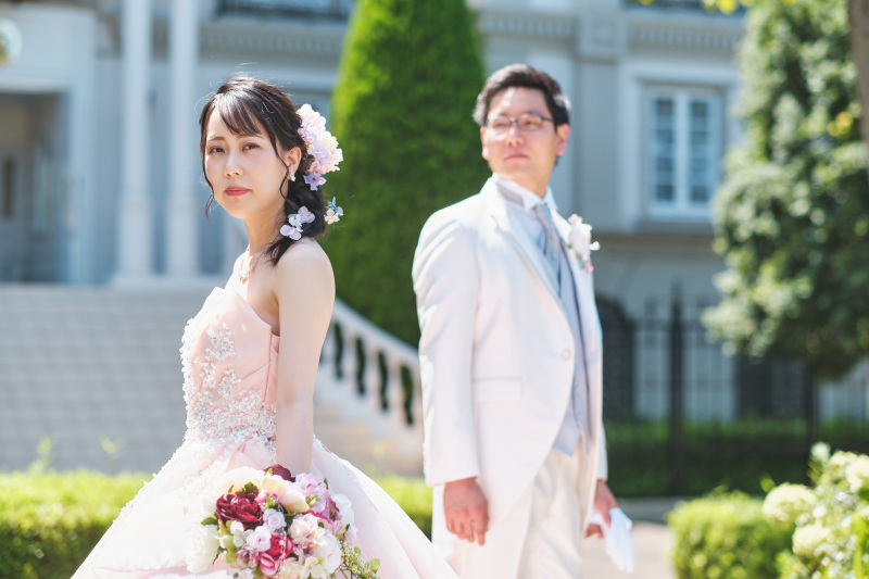 カラードレスはLeaf for brides