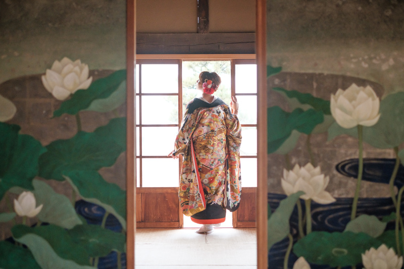 続いて、和装撮影