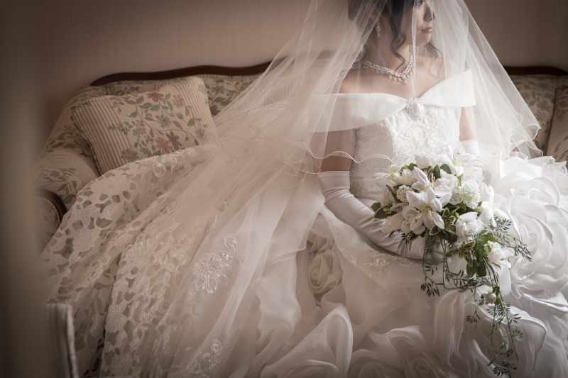 お支度を整えて、撮影開始★