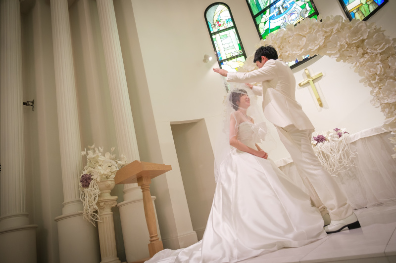 まずはチャペルで♪