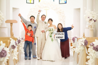 サプライズフォト♪憧れのウェディングドレス