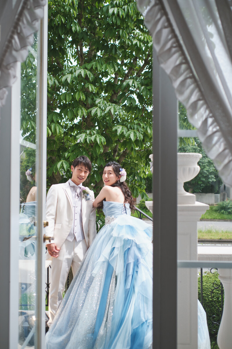 2着目カラードレス