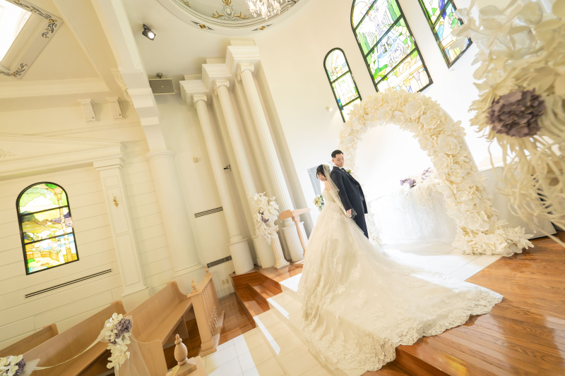 アンジェブリッサ_結婚式場で撮影できる