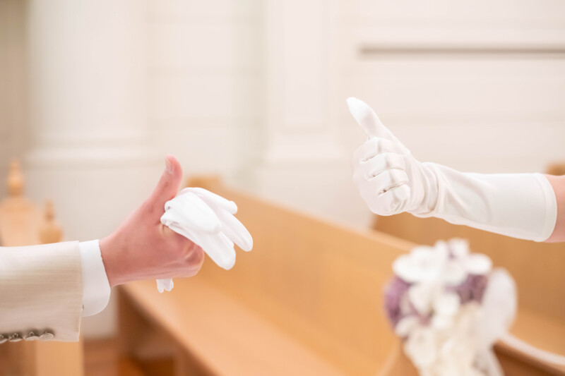 55歳以上のおふたりに贈るシニアフォト ~ドレスプラン~