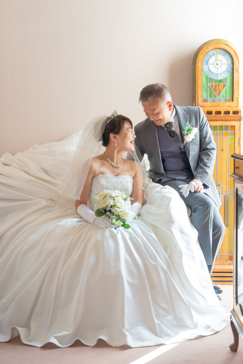 The 60th Anniversary photo 還暦60歳フォト ~ドレス1着~