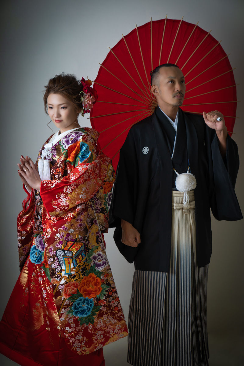 ★和装2着★(白無垢or色打掛2着・紋服1着)・撮影全データ付き・アルバム付き