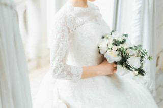 Lace wedding　結婚13周年記念　レース婚フォトプラン
