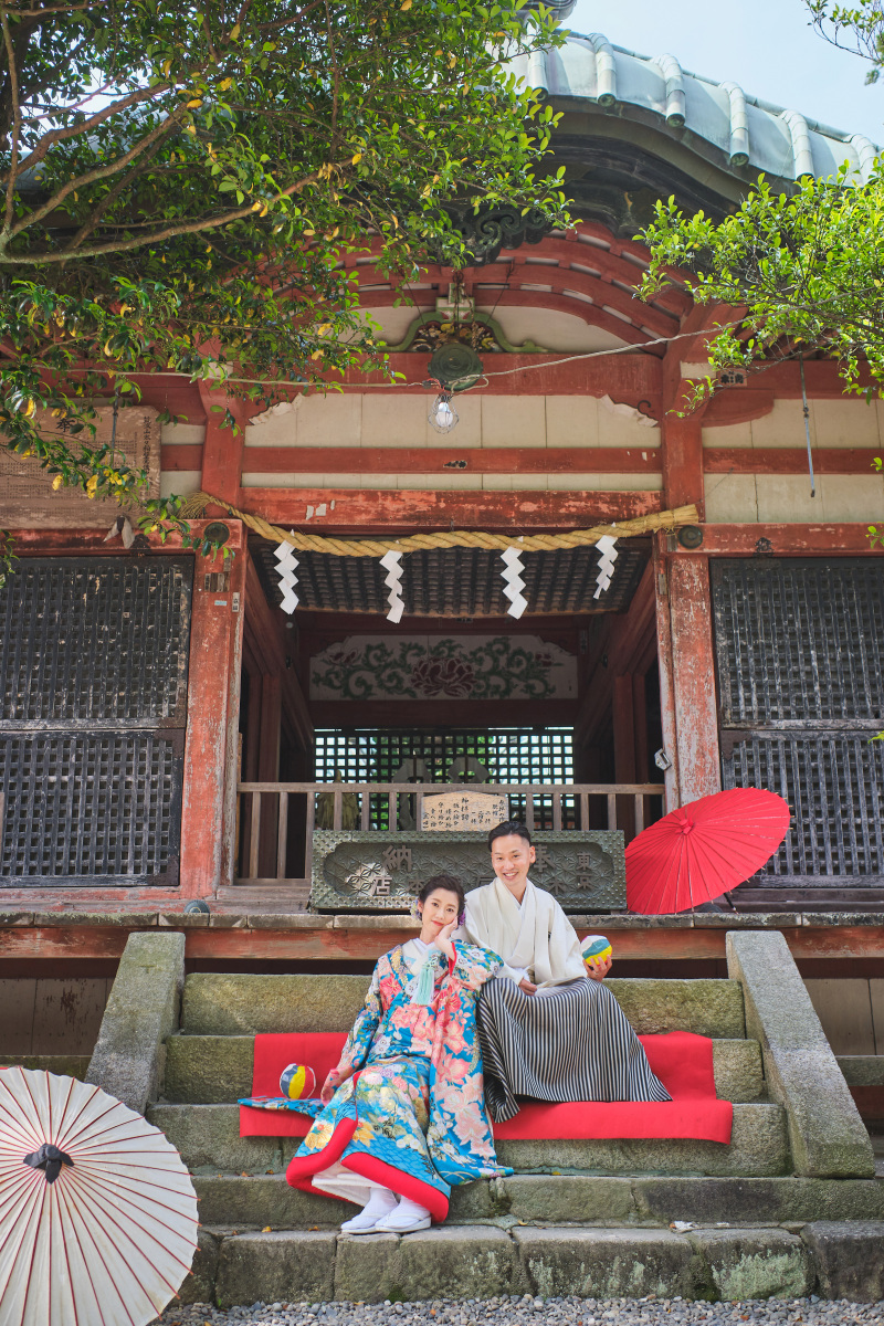 筑波山神社ロケーションプラン★和装1着★(白無垢or色打掛1着・紋服1着)・撮影全データ付き・アルバム付き