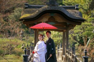 和洋装のいい所取りロケフォト♪