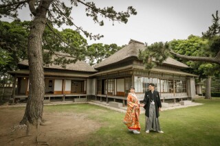 旧伊藤博文邸と称名寺で和装フォトウェディング