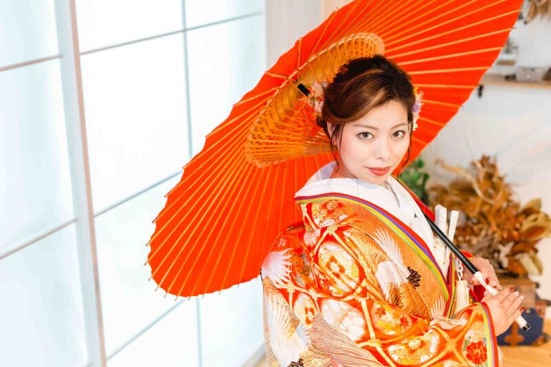 和装と相性バッチリな番傘お貸しします！