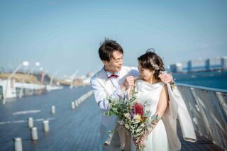 大さん橋と三渓園で和洋ロケ撮影♪