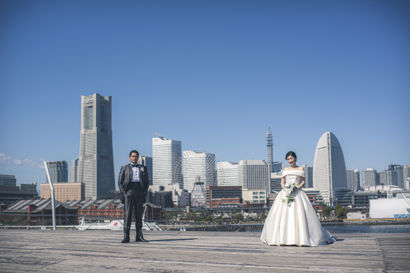 スタイルが良いお二人のクールショット