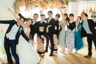 仲良し家族の賑やかフォトプラン