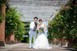 ワンちゃんだって大切な家族！みんなで楽しいフォトウエディング♪