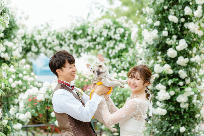 花盛りのウェディング