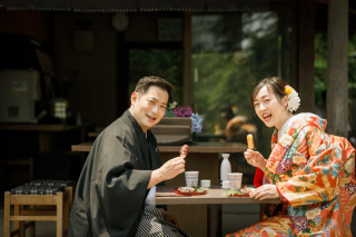 お2人らしさがギュギュっとつまった和洋フォトウェディング♪