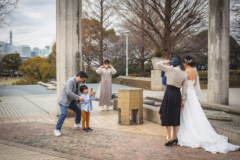 和気あいあいの仲良し家族