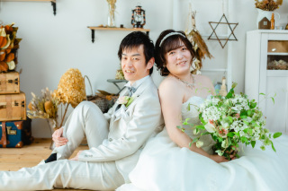 天候に左右されずにフォトウェディングを楽しめます♪