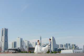 晴れの日にふさわしいブルースカイ