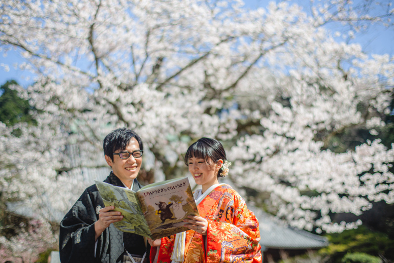 お二人の思い出のアイテムを使って