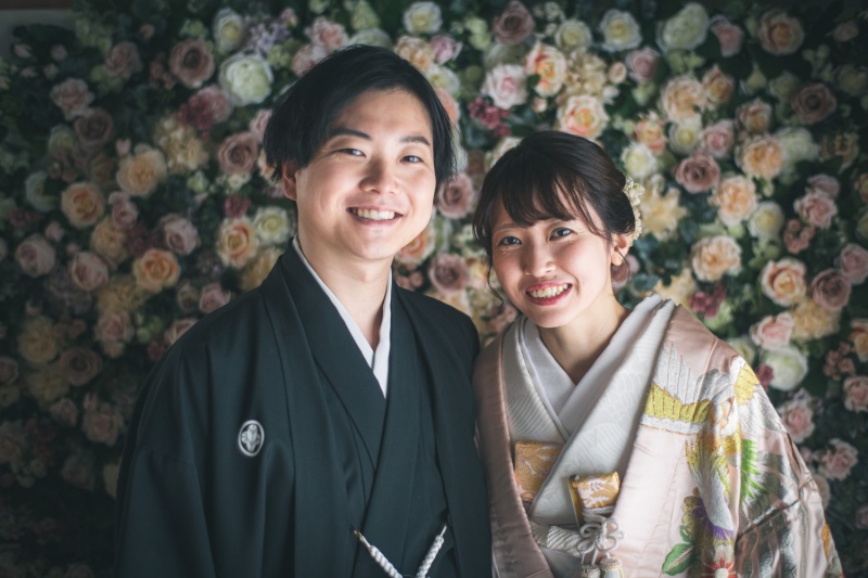 家族の笑顔で結び