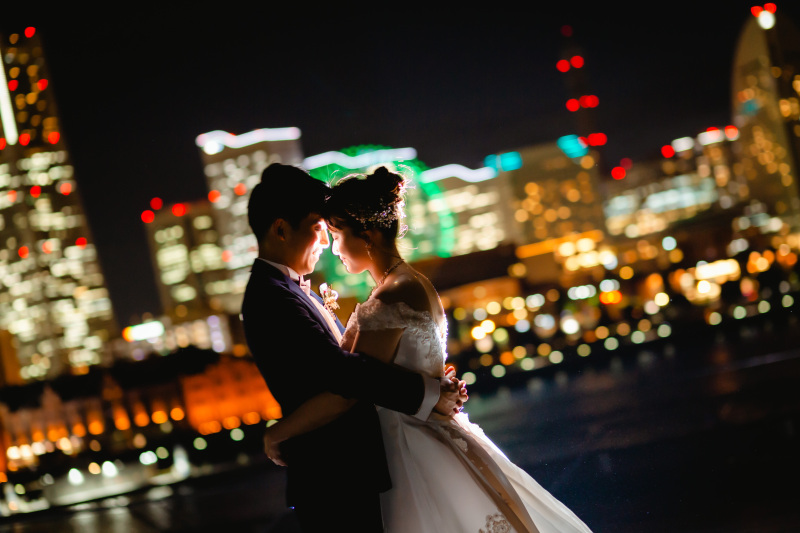 光の演出でロマンティックが止まらない