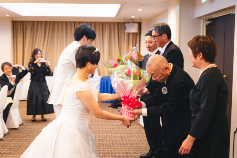 人生の節目に両親への感謝は忘れない。