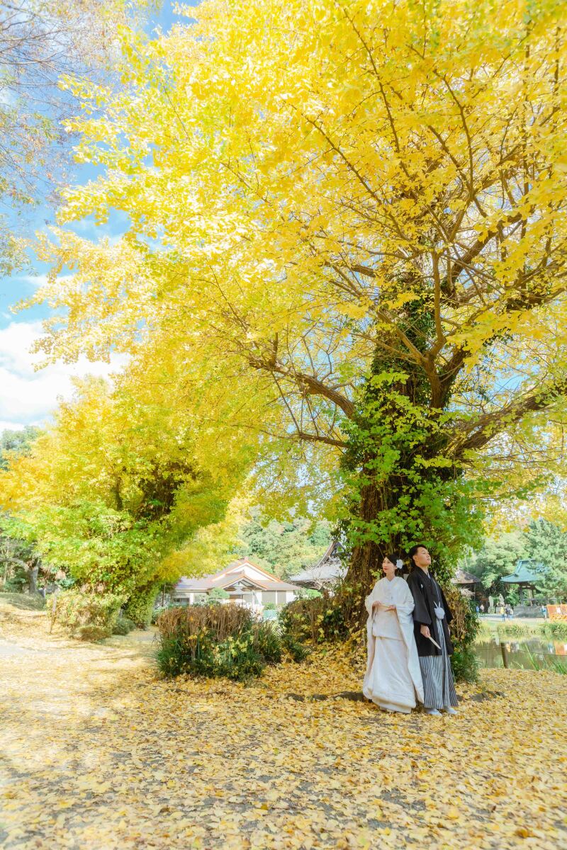 紅葉も綺麗♡