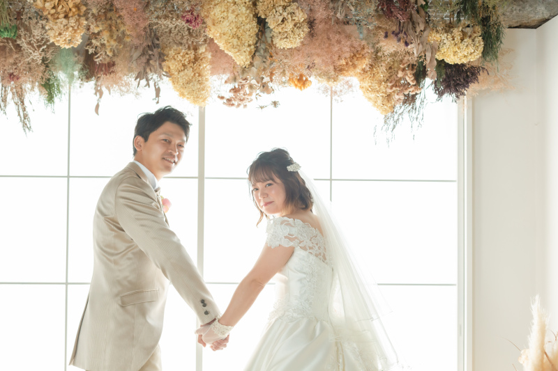 振り向くタイミングも呼吸を合わせて