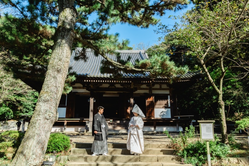 綿帽子を合わせて