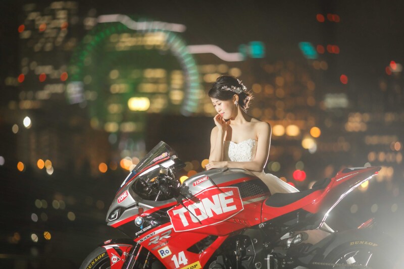 新婦様のソロショットも美しく!