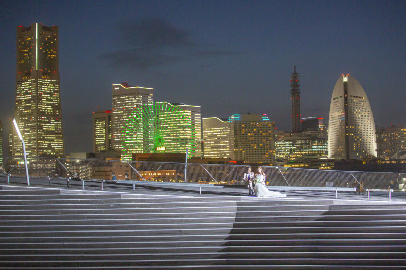 みなとみらいの夜景