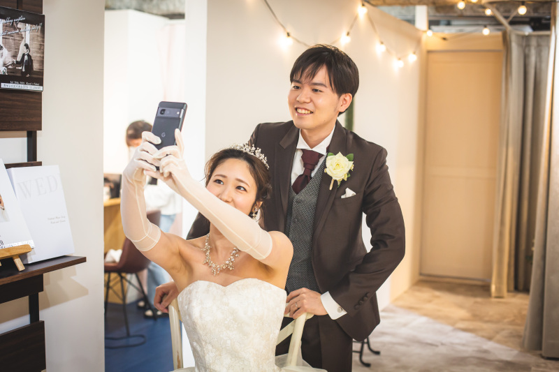 にこやかオフショット